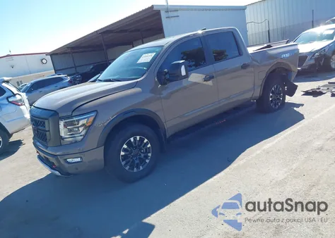 2024 Nissan Titan Pro-4X 4X4 from USA, damaged, VIN 1N6AA1ED7RN103514